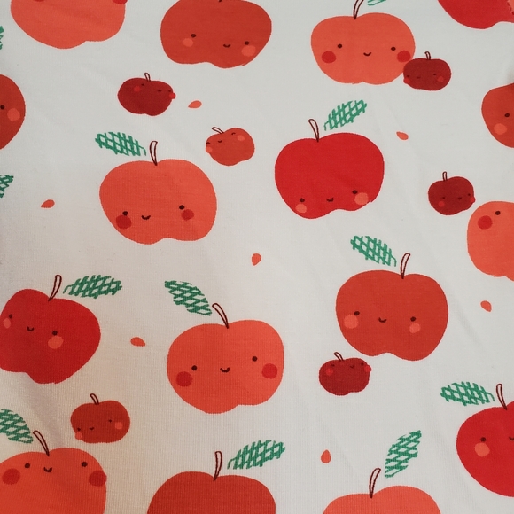 Angel Dear Apple Long Sleeve Onsie Size 0-3mo. NWT - Picture 8 of 8